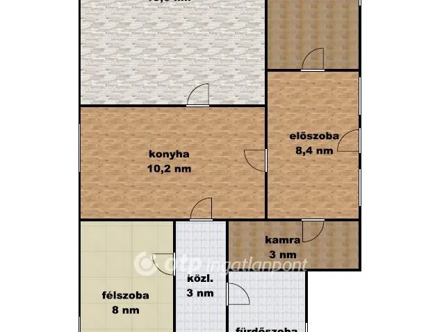 Eladó ház Törökszentmiklós 65 nm