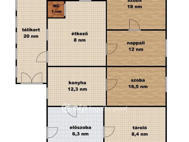 Eladó ház Törökszentmiklós 108 nm