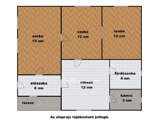 Eladó ház Kenderes 64 nm