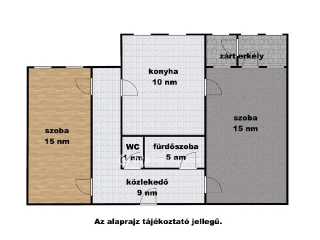 Eladó lakás Martfű 55 nm