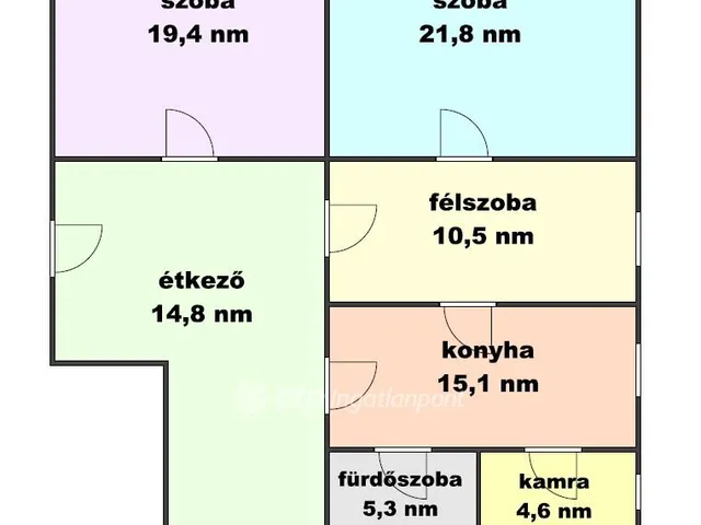 Eladó ház Kenderes 91 nm