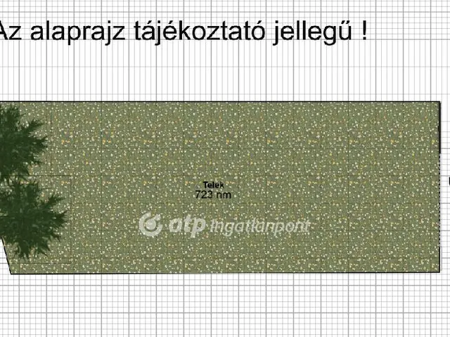 Eladó telek Szarvas 724 nm