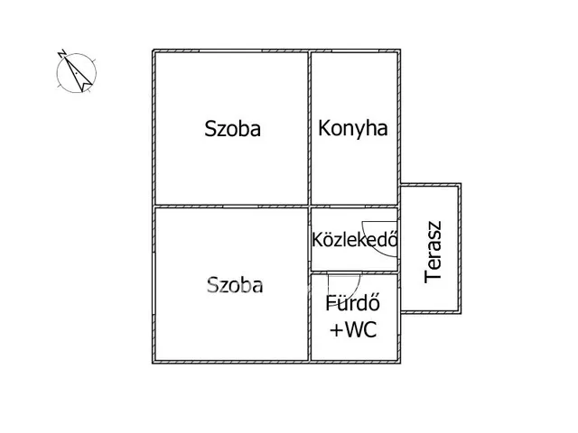 Eladó ház Nyársapát 50 nm