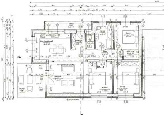 Eladó ház Csepreg, központ 86 nm