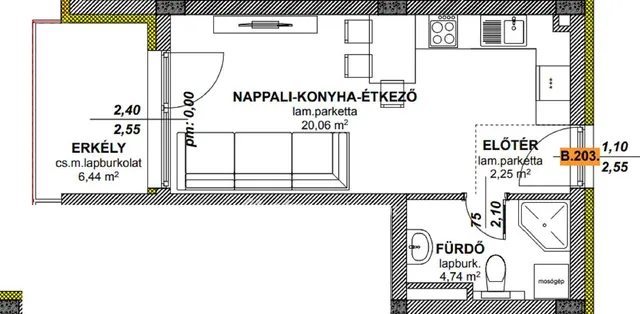 Eladó lakás Fonyód, Standközeli 30 nm