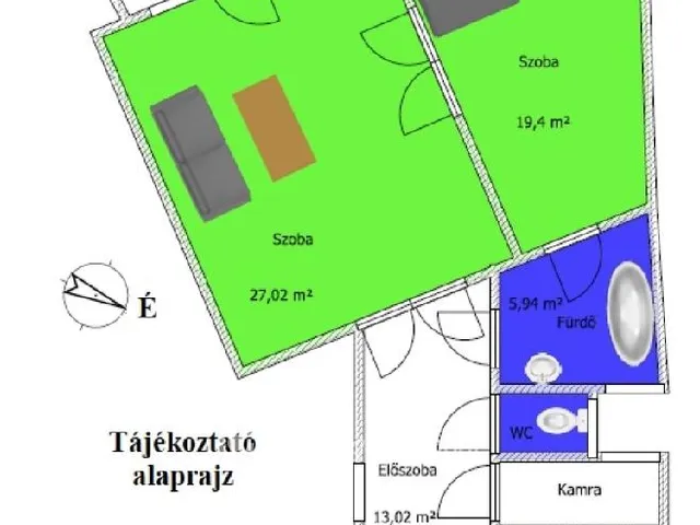 Eladó lakás Budapest IX. kerület 78 nm