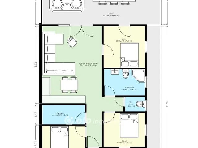 Eladó lakás Sárvár 74 nm