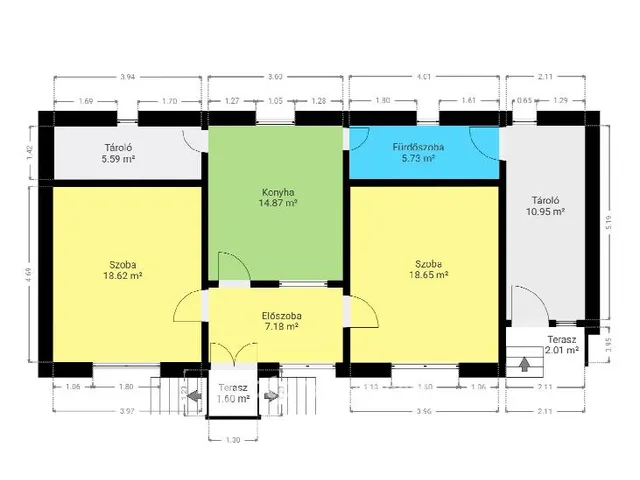 Eladó ház Ugod 82 nm