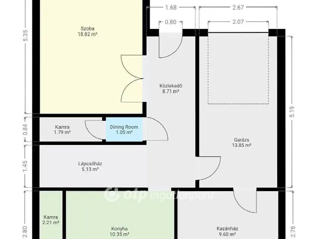 Eladó lakás Pápakovácsi 101 nm