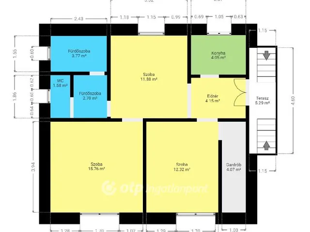 Eladó ház Pápa 60 nm