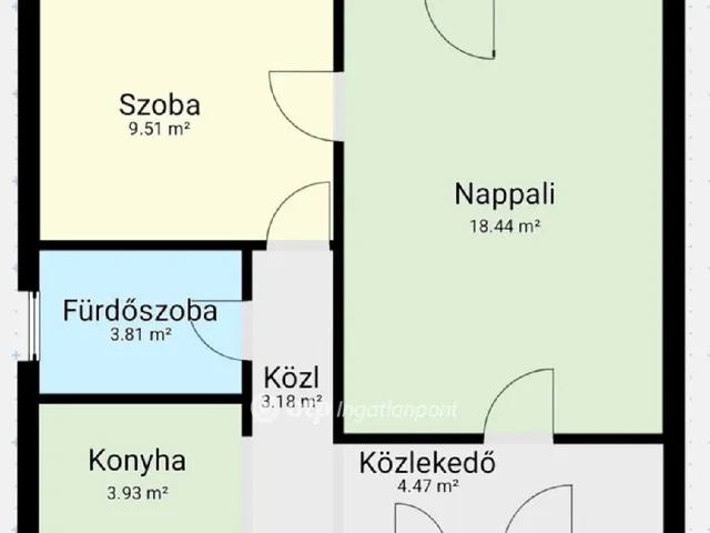 Eladó lakás Pápa 44 nm