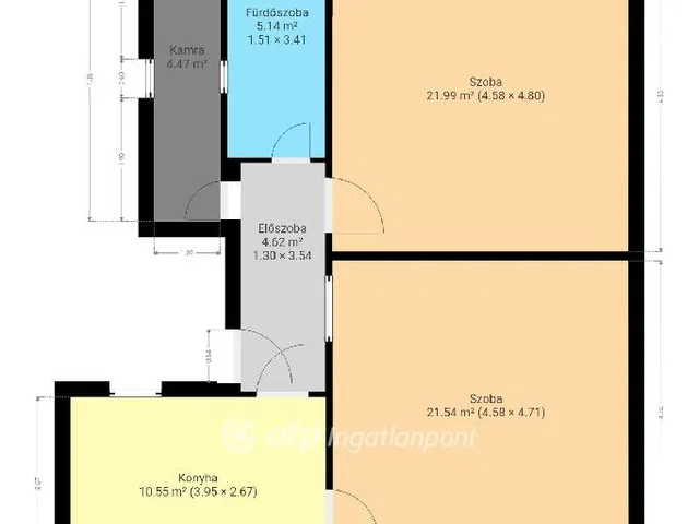 Eladó ház Győrszemere 68 nm