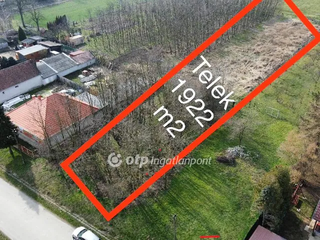 Eladó telek Mihályháza 1922 nm