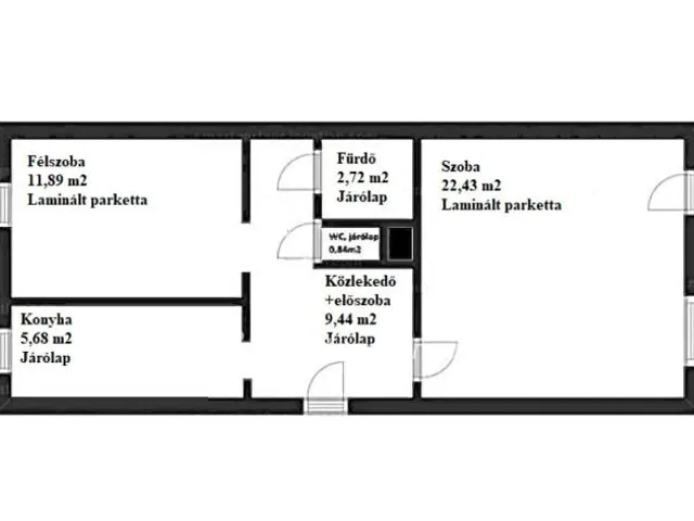 Eladó lakás Pápa 53 nm
