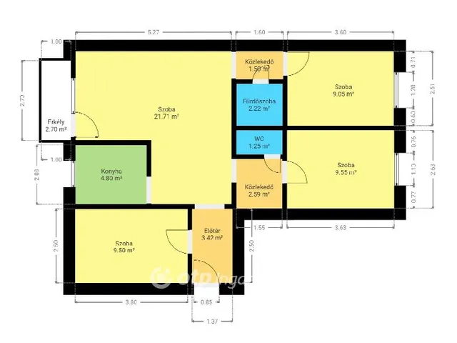 Eladó lakás Pápa 69 nm