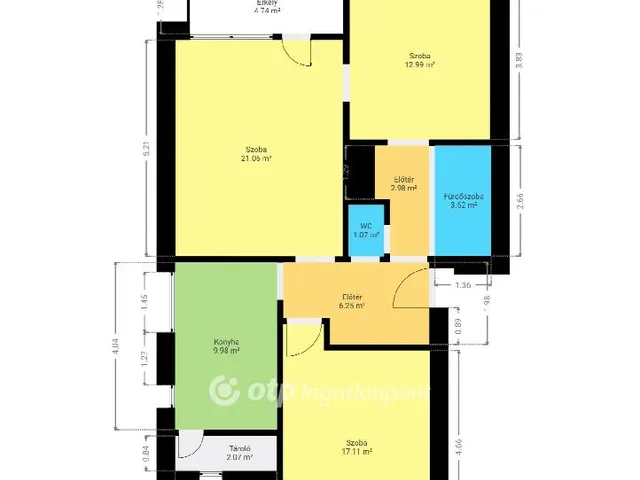 Eladó lakás Pápa 115 nm