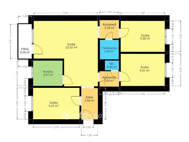 Eladó lakás Pápa 67 nm