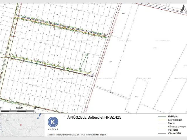 Eladó telek Tápiószele 1439 nm