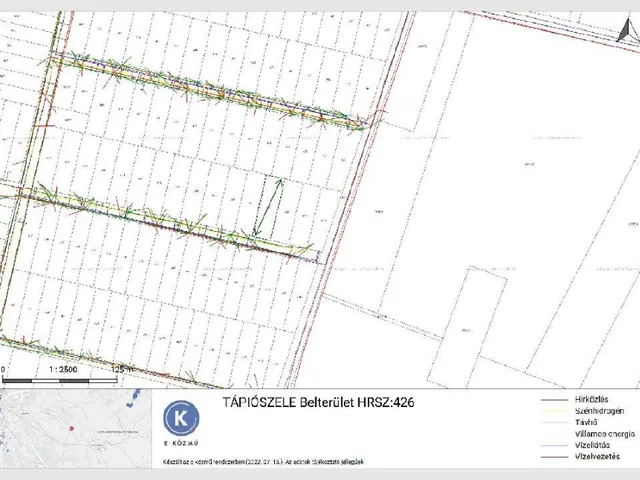 Eladó telek Tápiószele 1438 nm