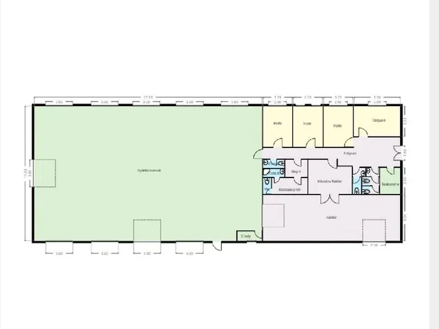 Eladó kereskedelmi és ipari ingatlan Pápa 609 nm
