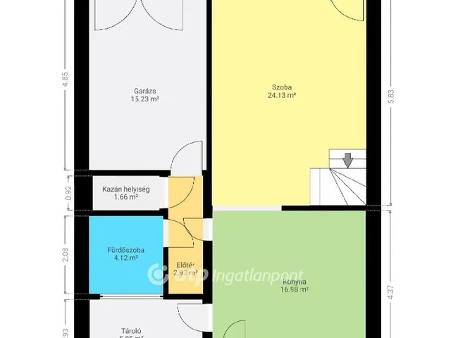 Eladó lakás Pápa, Alsóváros 146 nm