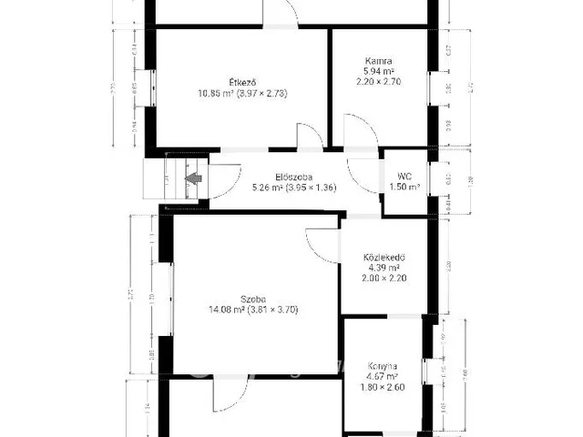 Eladó ház Nagytevel 110 nm