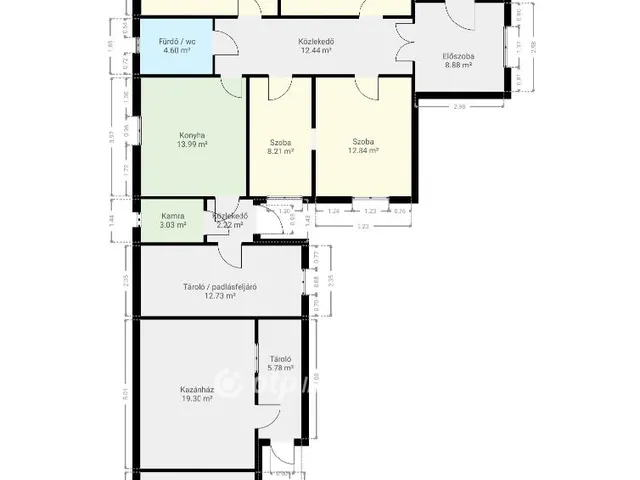 Eladó ház Vaszar 120 nm