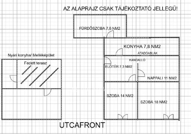 Eladó ház Dunaföldvár, Belterület 65 nm