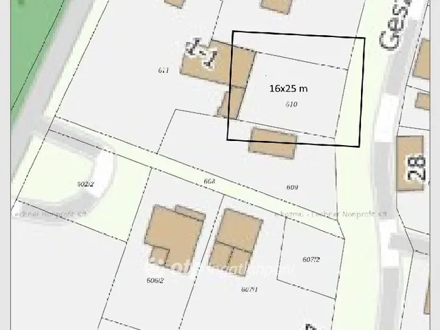 Eladó telek Dömsöd 393 nm