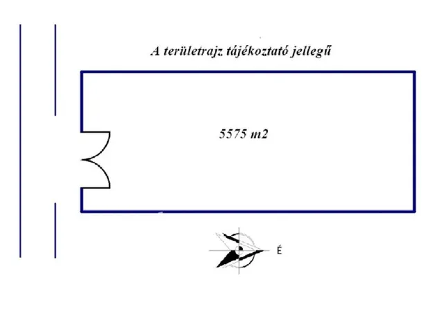 Eladó telek Lajosmizse, Alsólajos 5575 nm