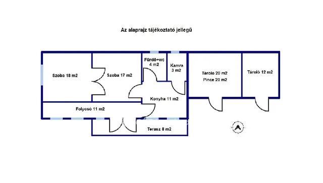 Eladó ház Tatárszentgyörgy, Temető 64 nm