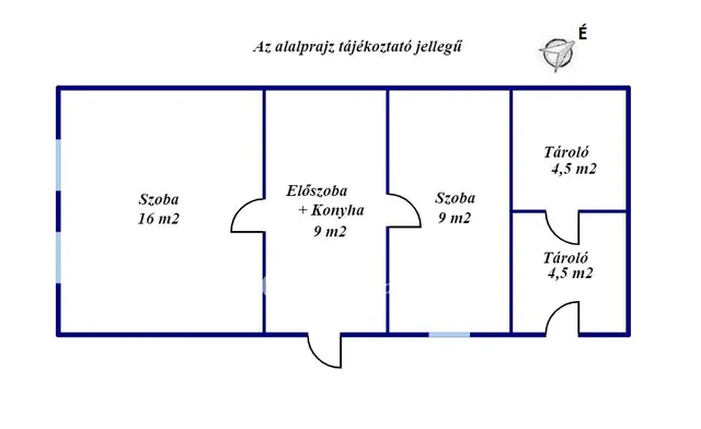 Eladó ház Törtel, Belváros 43 nm