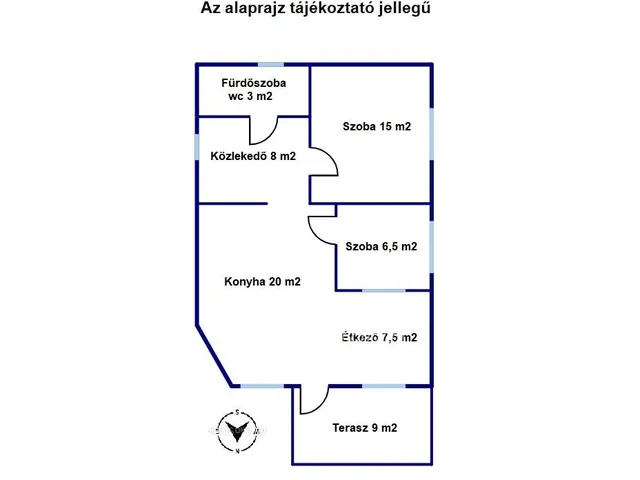 Eladó ház Kecskemét, Penny 60 nm