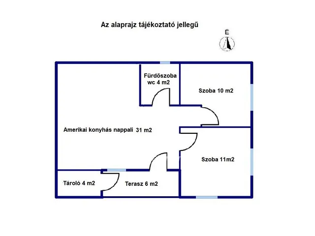 Eladó ház Örkény 56 nm