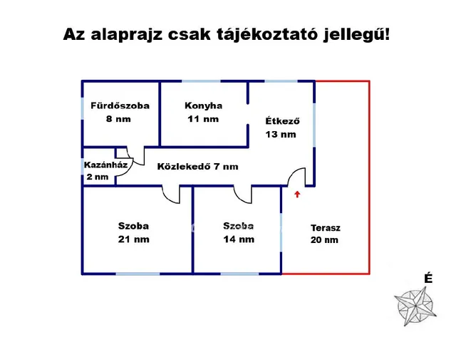 Eladó ház Tápiószentmárton 76 nm