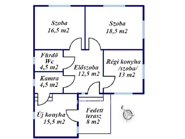 Eladó ház Kocsér 85 nm