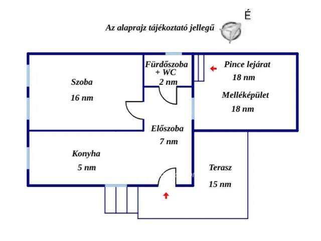 Eladó ház Tiszajenő 30 nm