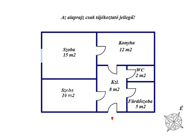 Eladó ház Tatárszentgyörgy 52 nm