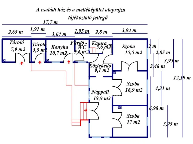 Eladó ház Kiskunfélegyháza 100 nm