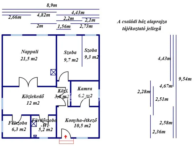 Eladó ház Kiskunfélegyháza, Kossuthváros 85 nm
