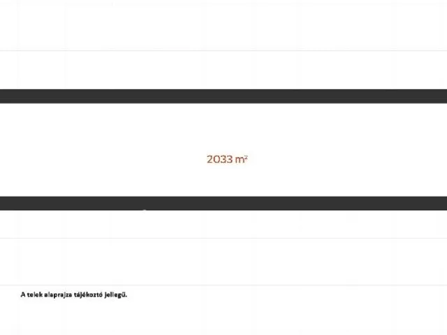 Eladó telek Tiszajenő 2033 nm