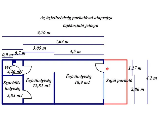 Eladó kereskedelmi és ipari ingatlan Szolnok 42 nm