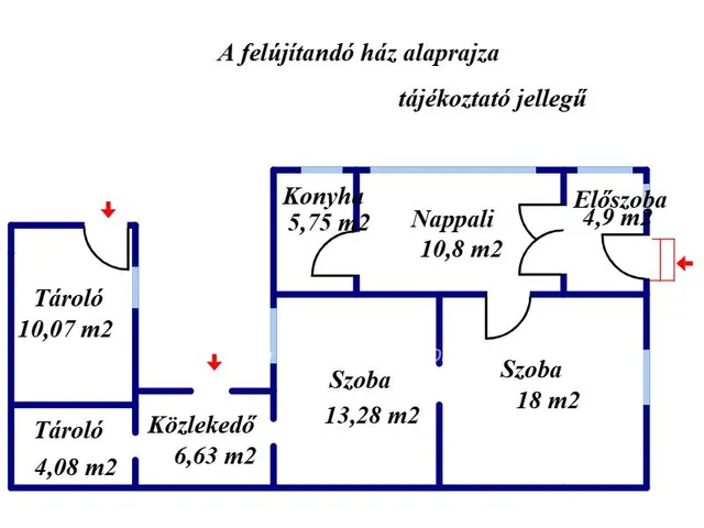 Eladó ház Kiskunfélegyháza 73 nm