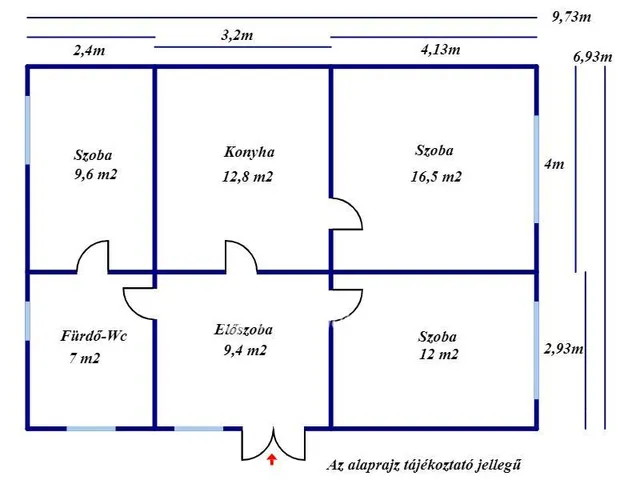 Eladó ház Nagykőrös, Bokros 67 nm