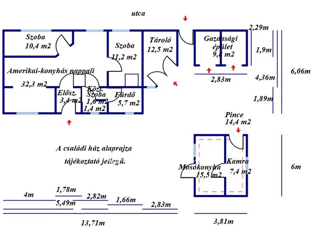 Eladó ház Nagykőrös, Bokros 78 nm