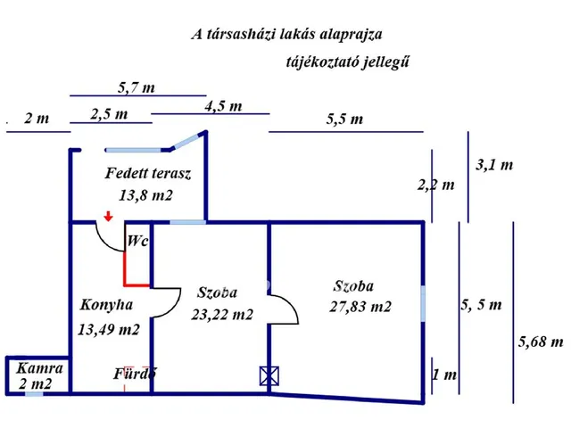 Eladó lakás Kiskunfélegyháza 64 nm