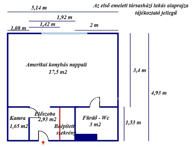 Eladó lakás Nagykőrös 26 nm