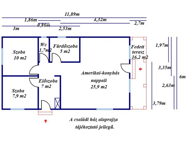 Eladó ház Kecskemét, Méntelek 57 nm