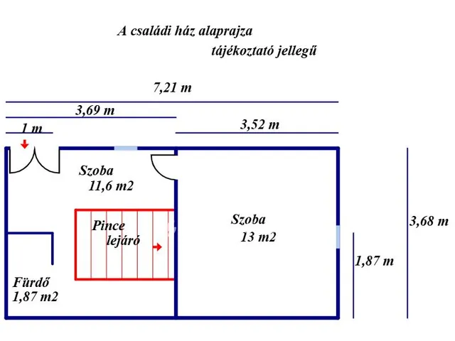 Eladó ház Pilis 26 nm