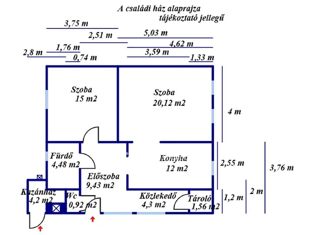 Eladó ház Szolnok 67 nm